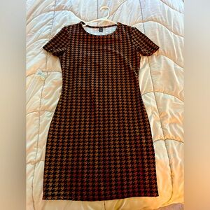 Houndstooth SHEIN dress